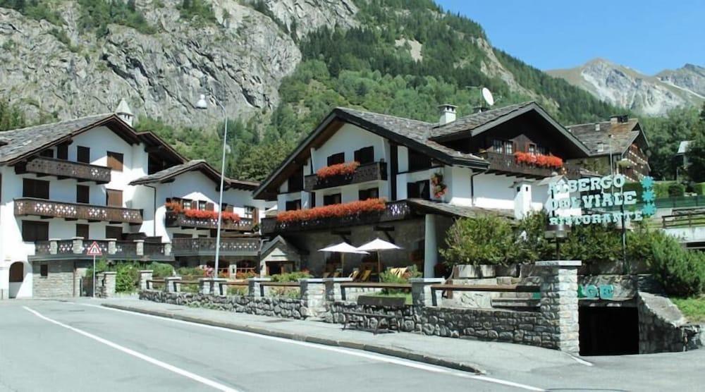 Hotel Del Viale Courmayeur Exteriér fotografie